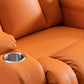 Modern Fux Leather Club Club Recliner Massage Home Theater Recliner