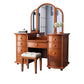 Tavolo da vanità contemporaneo e set di sgabelli a 9 cassetti trucco vanity desk