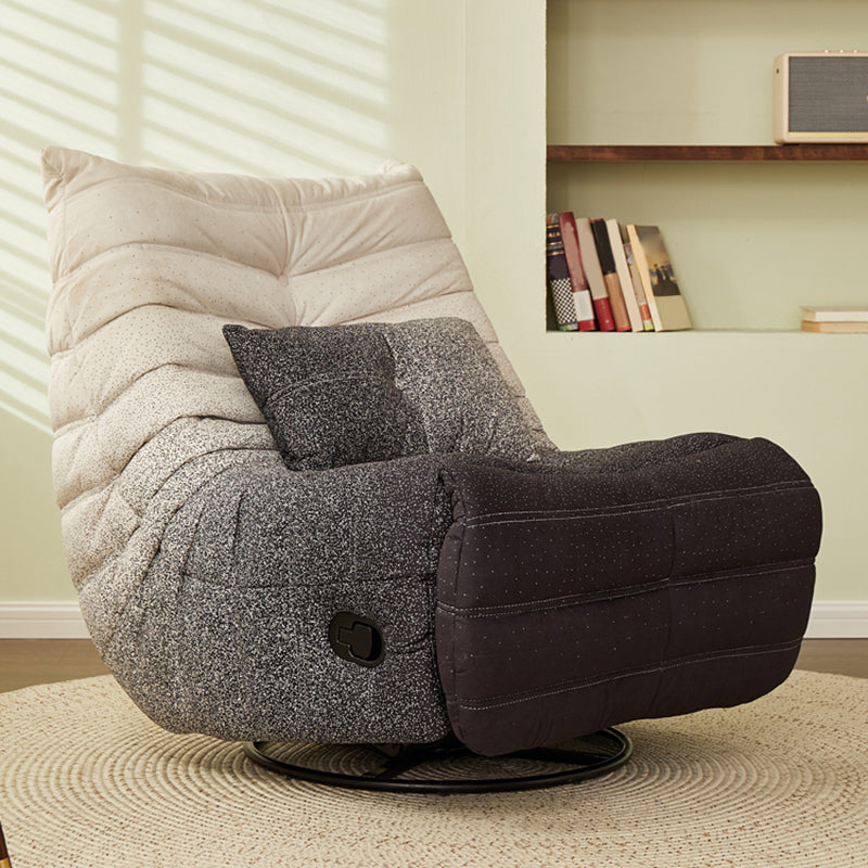 Position Lock Recliner Swivel Rocker Standard Recliner with Footrest Clearhalo 'Chairs & Seating' 'furn' 'furn_recliners' 'Furniture' 'Living Room Furniture' 'Recliners' 7005367