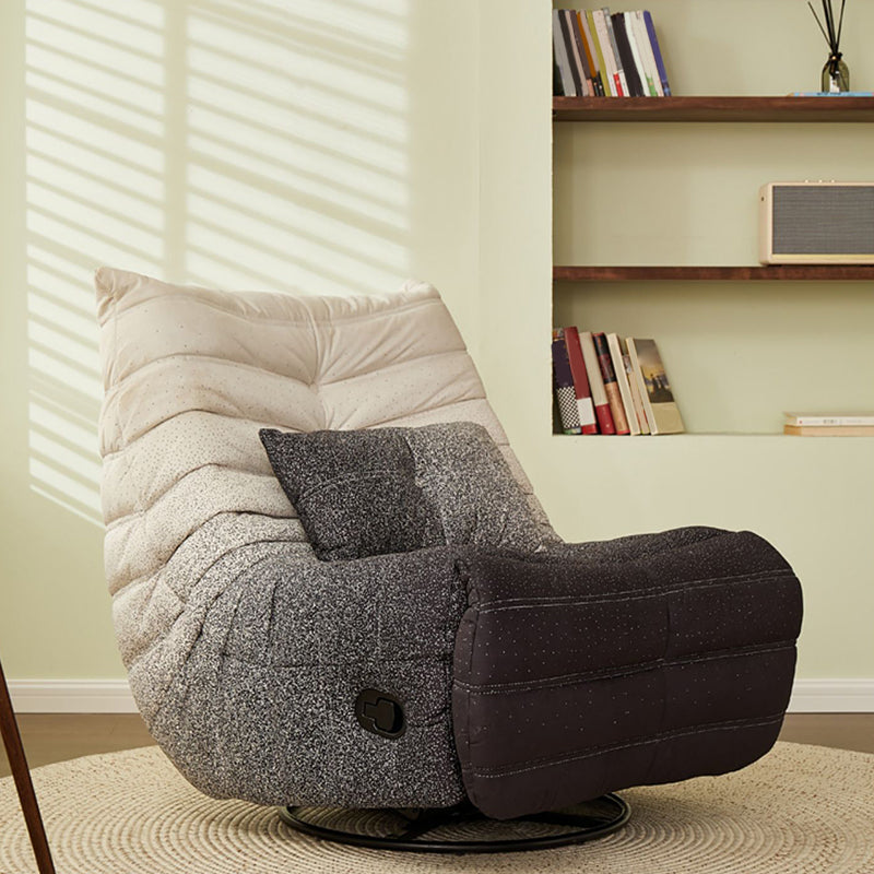 Position Lock Recliner Swivel Rocker Standard Recliner with Footrest Clearhalo 'Chairs & Seating' 'furn' 'furn_recliners' 'Furniture' 'Living Room Furniture' 'Recliners' 7005370