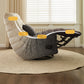Position Lock Recliner Swivel Rocker Standard Recliner with Footrest Clearhalo 'Chairs & Seating' 'furn' 'furn_recliners' 'Furniture' 'Living Room Furniture' 'Recliners' 7005373