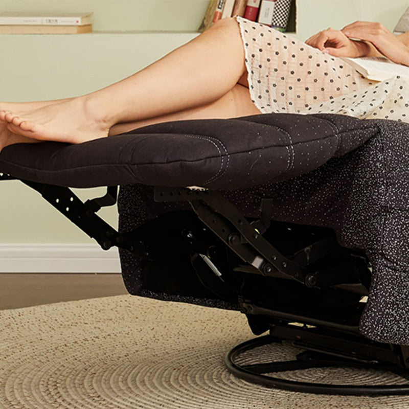 Position Lock Recliner Swivel Rocker Standard Recliner with Footrest Clearhalo 'Chairs & Seating' 'furn' 'furn_recliners' 'Furniture' 'Living Room Furniture' 'Recliners' 7005383