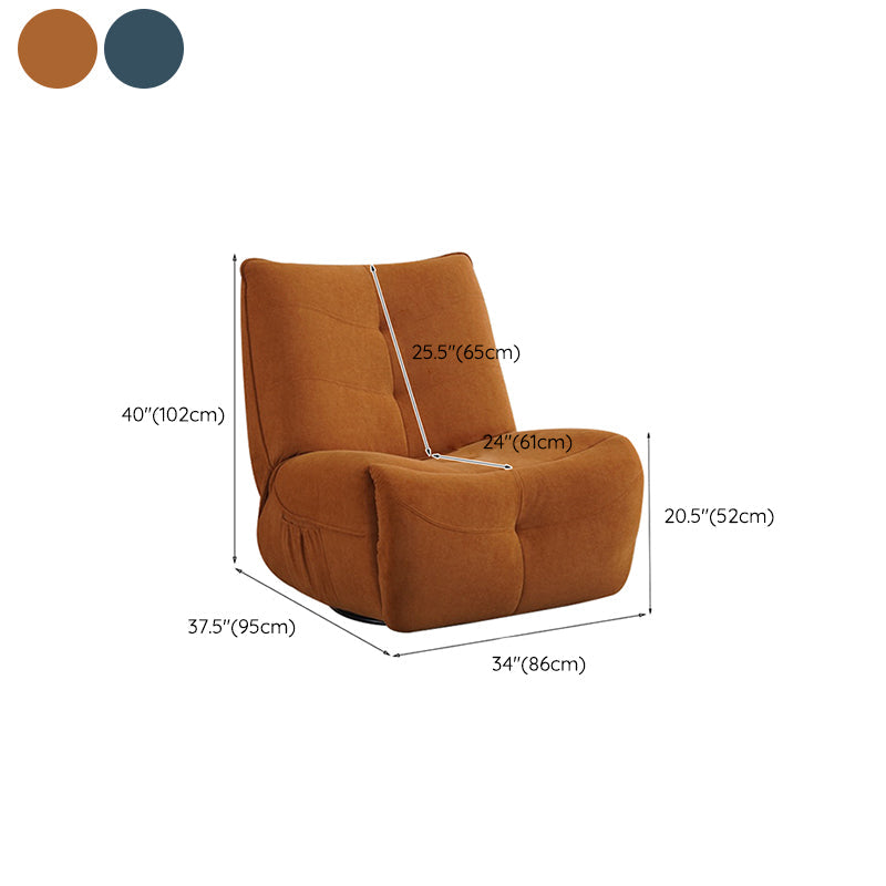Position Lock Recliner Swivel Rocker Standard Recliner with Footrest Clearhalo 'Chairs & Seating' 'furn' 'furn_recliners' 'Furniture' 'Living Room Furniture' 'Recliners' 7005391