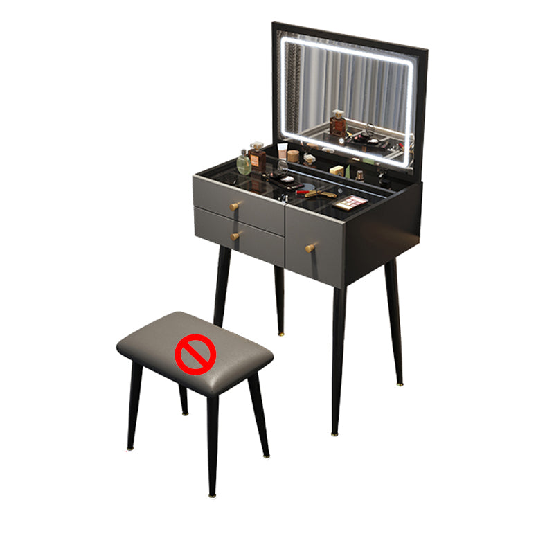 Tocador contemporáneo de la habitación del espejo del espejo del espejo del vidrio