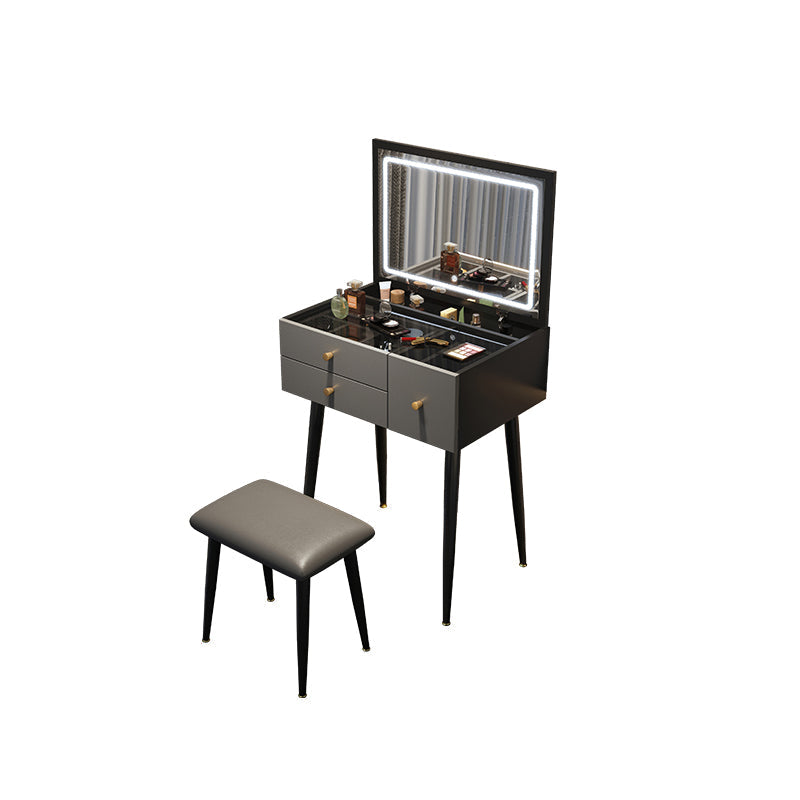 Tocador contemporáneo de la habitación del espejo del espejo del espejo del vidrio