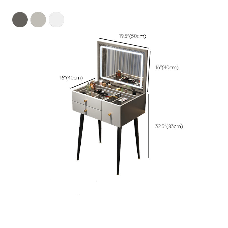 Tocador contemporáneo de la habitación del espejo del espejo del espejo del vidrio