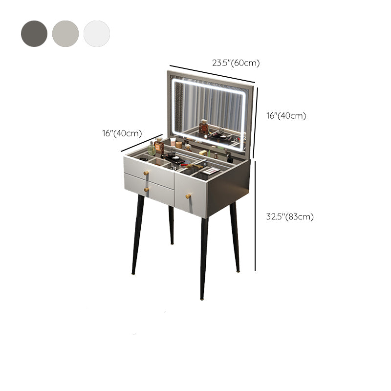 Tocador contemporáneo de la habitación del espejo del espejo del espejo del vidrio