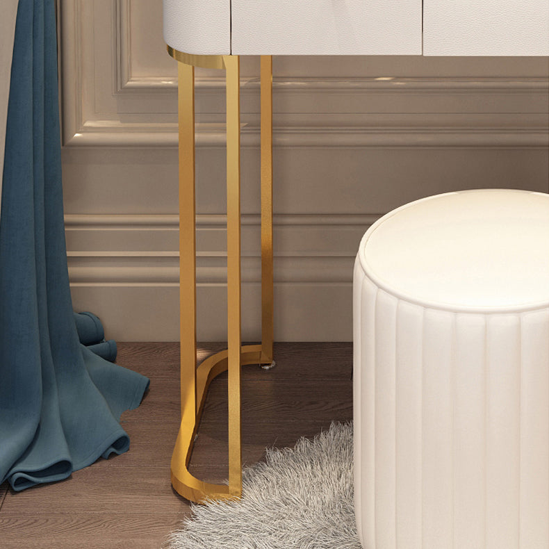 Trucco in legno in legno vanity da scrivania da stoccaggio da toeletta set con cassetto