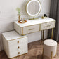 Glam Stone Vanity Dressing Table 5-Drawers Vanity Dressing Table
