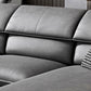 Industrial Faux Leather sofa Pillow Top Arm Cushions Seating
