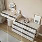 White Solid Wood Makeup Vanity Desk Bedroom Vanity Dressing Table Set Clearhalo 'Bedroom Furniture' 'furn' 'furn_makeup_vanities' 'Furniture' 'Makeup Vanities' 'makeup_vanities' 7005864