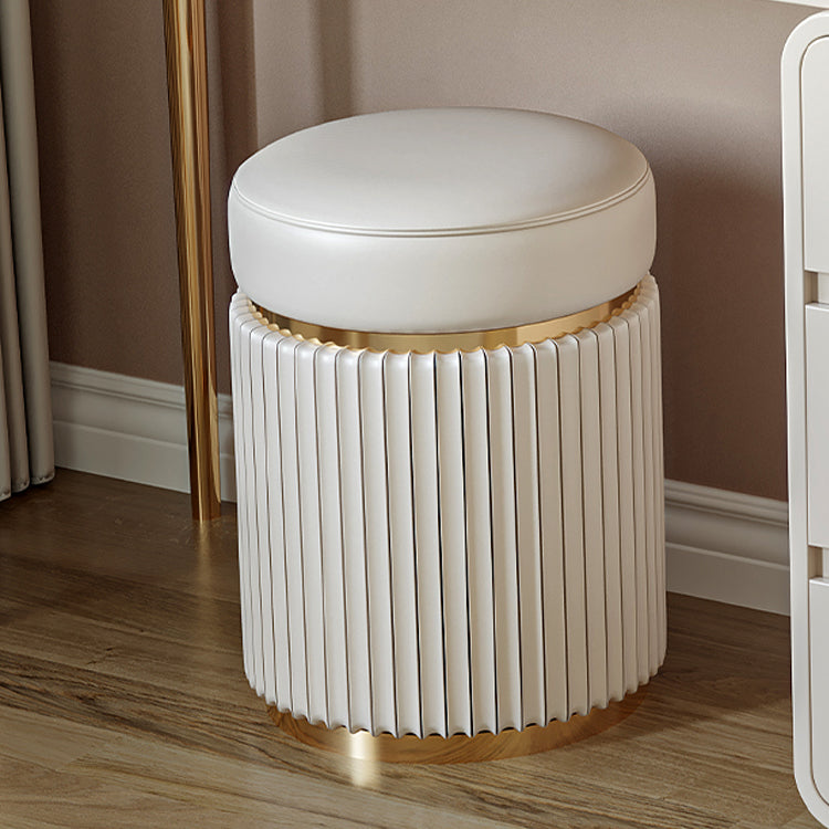 White Solid Wood Makeup Vanity Desk Bedroom Vanity Dressing Table Set Clearhalo 'Bedroom Furniture' 'furn' 'furn_makeup_vanities' 'Furniture' 'Makeup Vanities' 'makeup_vanities' 7005871