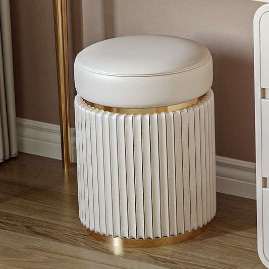 White Solid Wood Makeup Vanity Desk Bedroom Vanity Dressing Table Set Clearhalo 'Bedroom Furniture' 'furn' 'furn_makeup_vanities' 'Furniture' 'Makeup Vanities' 'makeup_vanities' 7005871