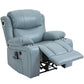 Nordic Style Faux Leather Recliner Chair Solid Color Standard Recliner Clearhalo 'Chairs & Seating' 'furn' 'furn_recliners' 'Furniture' 'Living Room Furniture' 'Recliners' 7005943