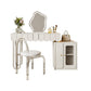 照明ミラーメイクアップバニティデスクホワイトバニティドレッシングテーブルセット