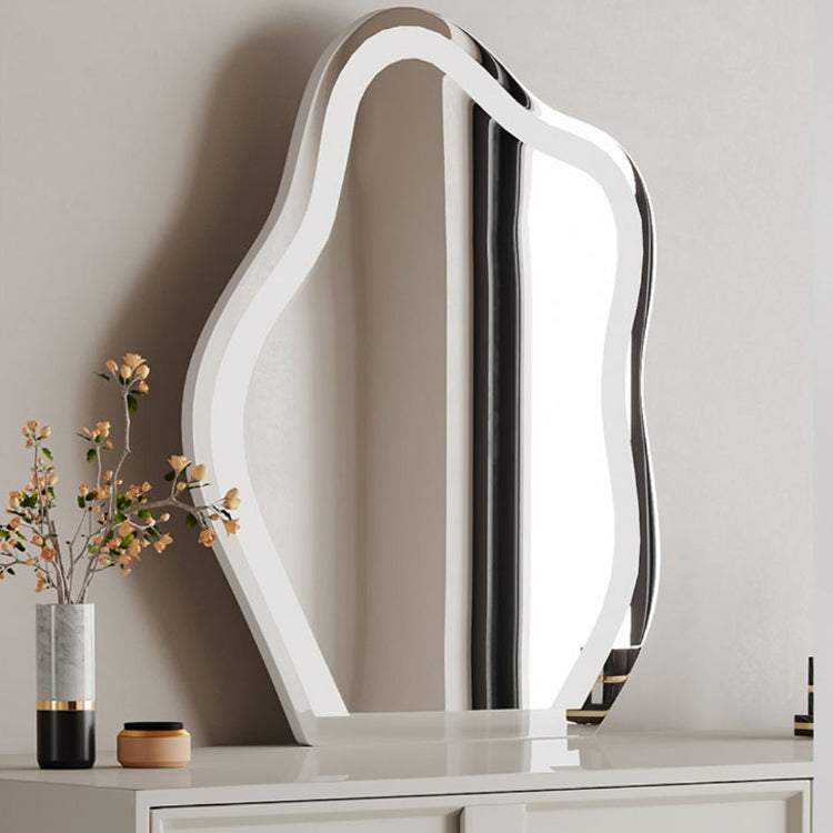 Standing White Makeup Vanity Desk Bedroom Vanity Dressing Table Set Clearhalo 'Bedroom Furniture' 'furn' 'furn_makeup_vanities' 'Furniture' 'Makeup Vanities' 'makeup_vanities' 7006157