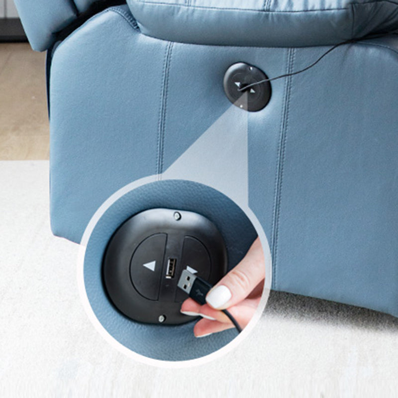 Sedia reclinabile contemporanea con telaio in metallo lumbar reclinabile