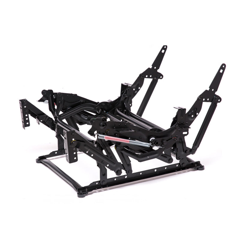 Sedia reclinabile contemporanea con telaio in metallo lumbar reclinabile