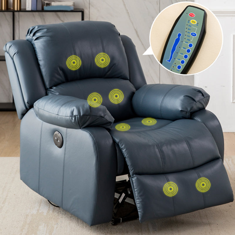 Sedia reclinabile contemporanea con telaio in metallo lumbar reclinabile