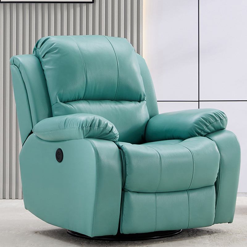 Living Room Standard Recliner Modern & Contemporary Solid Color Recliner Chair Clearhalo 'Chairs & Seating' 'furn' 'furn_recliners' 'Furniture' 'Living Room Furniture' 'Recliners' 7006364