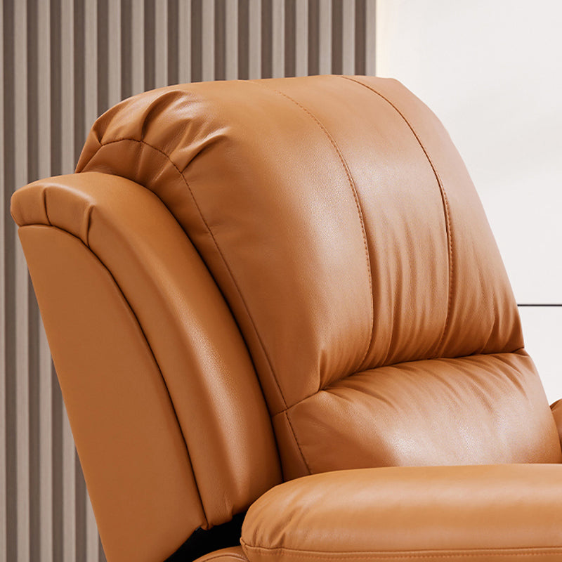 Living Room Standard Recliner Modern & Contemporary Solid Color Recliner Chair Clearhalo 'Chairs & Seating' 'furn' 'furn_recliners' 'Furniture' 'Living Room Furniture' 'Recliners' 7006372