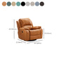 Living Room Standard Recliner Modern & Contemporary Solid Color Recliner Chair Clearhalo 'Chairs & Seating' 'furn' 'furn_recliners' 'Furniture' 'Living Room Furniture' 'Recliners' 7006377