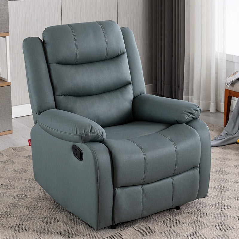 Reclinabile standard in pelle finta contemporanea reclinabile da 33,5 "