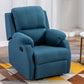 Fauteuil inclinable de couleur de couleur unie en métal inclinable standard avec pied indépendant
