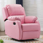 Fauteuil inclinable de couleur de couleur unie en métal inclinable standard avec pied indépendant