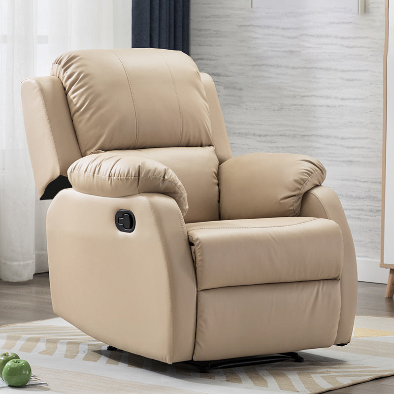 Fauteuil inclinable de couleur de couleur unie en métal inclinable standard avec pied indépendant