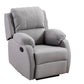 Fauteuil inclinable de couleur de couleur unie en métal inclinable standard avec pied indépendant