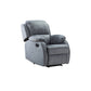Fauteuil inclinable de couleur de couleur unie en métal inclinable standard avec pied indépendant