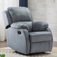 Fauteuil inclinable de couleur de couleur unie en métal inclinable standard avec pied indépendant