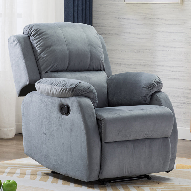 Fauteuil inclinable de couleur de couleur unie en métal inclinable standard avec pied indépendant