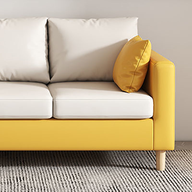 現代のタキシードアームソファリビングルーム用のバックセッピールーズバックセッピー