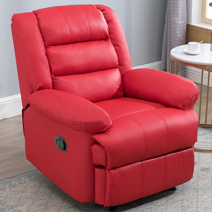 Poltrona reclinabile tradizionale reclinabile standard di colore solido con piede indipendente