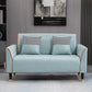 Pillows Included Standard Sofa Stain Resistant Settee with Leg Clearhalo 'furn' 'furn_sofas' 'Furniture' 'Living Room Furniture' 'Sofa' 'sofas' 7006916