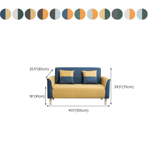 汚れ抵抗性の標準的なソファ枕には、脚のあるテンディーが含まれていました