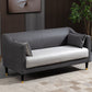 Stain Resistant Standard Sofa Pillows Included Settee with Metal Legs Clearhalo 'furn' 'furn_sofas' 'Furniture' 'Living Room Furniture' 'Sofa' 'sofas' 7007197