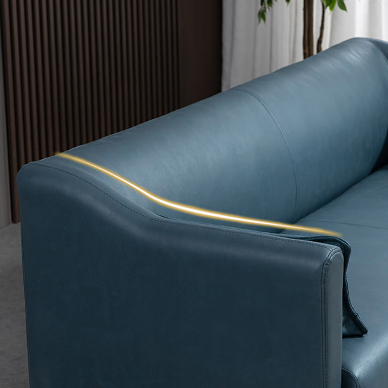 Stain Resistant Standard Sofa Pillows Included Settee with Metal Legs Clearhalo 'furn' 'furn_sofas' 'Furniture' 'Living Room Furniture' 'Sofa' 'sofas' 7007200