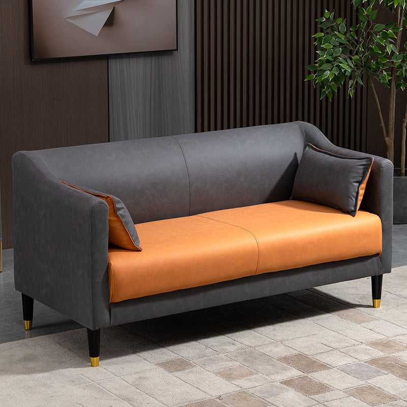 Stain Resistant Standard Sofa Pillows Included Settee with Metal Legs Clearhalo 'furn' 'furn_sofas' 'Furniture' 'Living Room Furniture' 'Sofa' 'sofas' 7007208