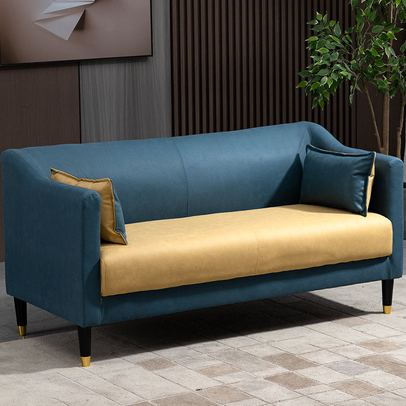 Stain Resistant Standard Sofa Pillows Included Settee with Metal Legs Clearhalo 'furn' 'furn_sofas' 'Furniture' 'Living Room Furniture' 'Sofa' 'sofas' 7007216