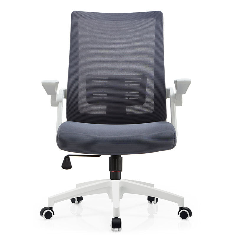 Modern Removable Arms Chair Adjustable Seat Height Desk Chair with Wheels Clearhalo 'furn' 'furn_office_chair' 'Furniture' 'Office Chairs' 'Office Furniture' 'office_chair' 7007403