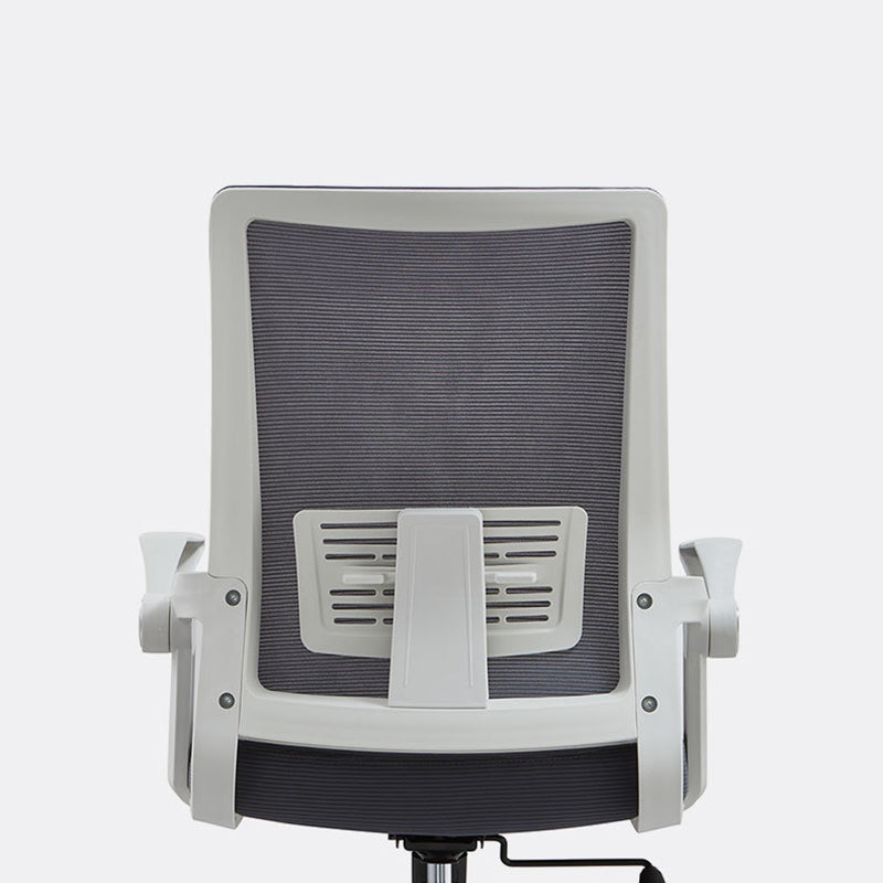 Modern Removable Arms Chair Adjustable Seat Height Desk Chair with Wheels Clearhalo 'furn' 'furn_office_chair' 'Furniture' 'Office Chairs' 'Office Furniture' 'office_chair' 7007404