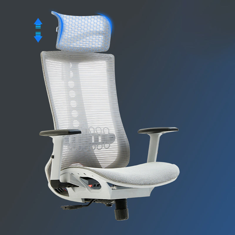 Silla de oficina moderna brazos extraíbles sin maniobra de mecanismo de inclinación angustiante