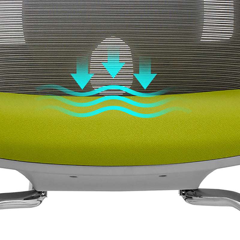 Silla de oficina de armas extraíble moderna sin angustia silla de escritorio ergonómico