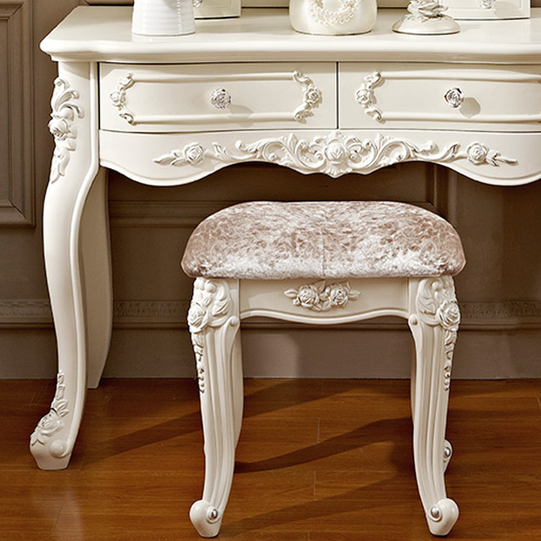 Set di vanità per trucco per il trucco del trucco vittoriano con cassetto