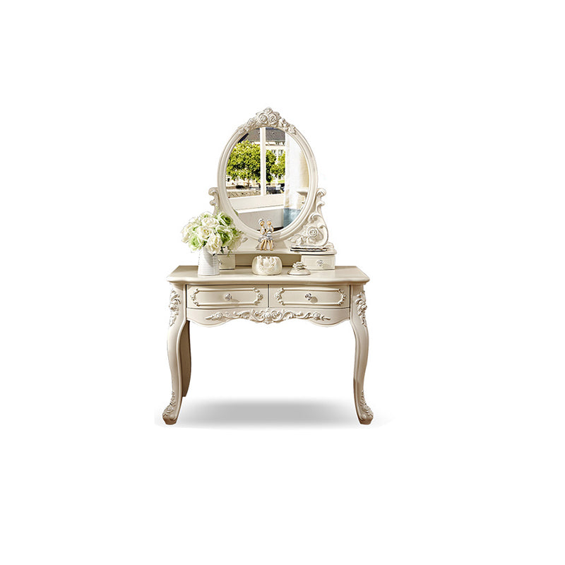Set di vanità per trucco per il trucco del trucco vittoriano con cassetto