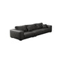 Contemporary Sectional Sofa L-Shape Fabric Slipcovered Sectional