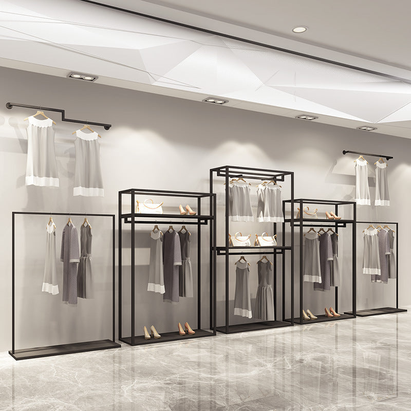 Industriële metalen jas Hanger vrijstaand kaprek voor woonkamer